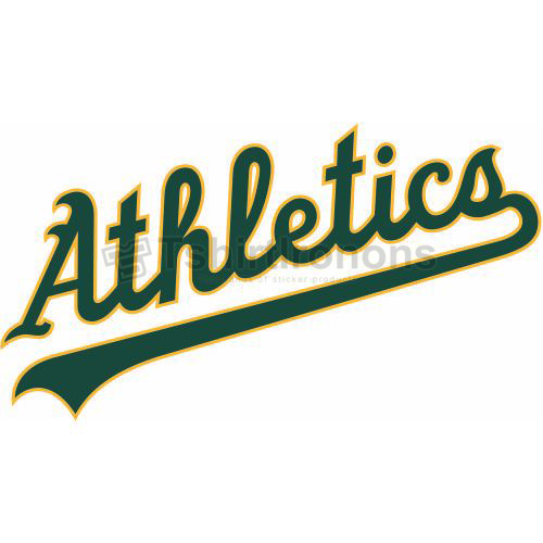 Oakland Athletics T-shirts Iron On Transfers N1787 - Click Image to Close